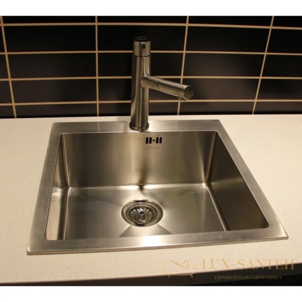 кухонная мойка seaman eco marino smb-5151s.a, нержавеющая сталь