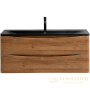 тумба под раковину belbagno acqua acqua-1200-2c-so-rr 120 см подвесная, rovere rustico