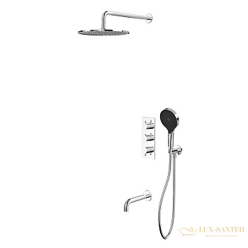 термостатическая система для ванны скрытого монтажа whitecross y yset11topcr хром