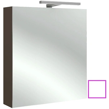 зеркальный шкаф jacob delafon odeon up eb795dru-g1c правосторонний 60х65 см, белый блестящий