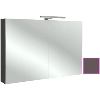 зеркальный шкаф jacob delafon odeon up eb797ru-g80 100х65 см, светло-коричневый