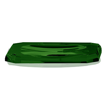 лоток decor walther kristall ks 0924096 для расчесок, зеленый