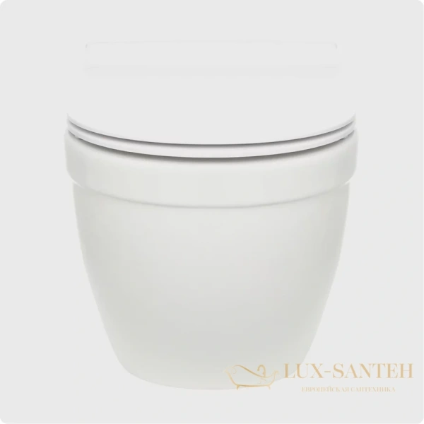 унитаз подвесной безободковый aquame aqm2010, смыв торнадо, с быстросъемным сиденьем softclose, белый глянцевый