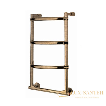 полотенцесушитель электрический, 64,1х42 см, margaroli luna 5233604obnb box, состаренная бронза