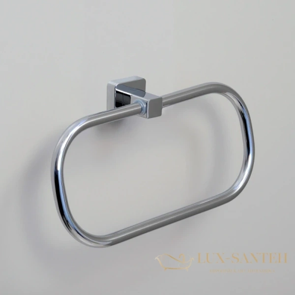 полотенцедержатель-кольцо wasserkraft dill k-3960, хром