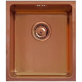 кухонная мойка seaman eco roma smr-4438a-red bronze.a, красная бронза