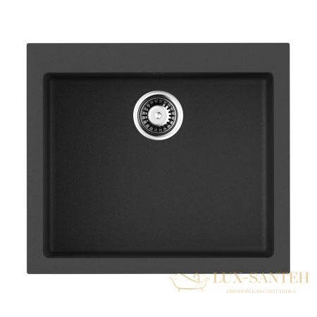 кухонная мойка omoikiri bosen 57-bl tetogranit х черный, 4993145