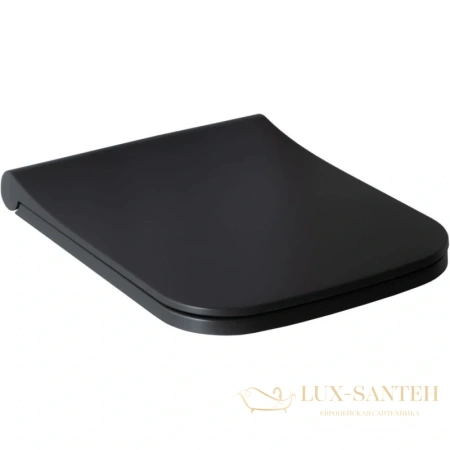 сиденье для унитаза allen brau infinity 4.21014.an с микролифтом, антрацит