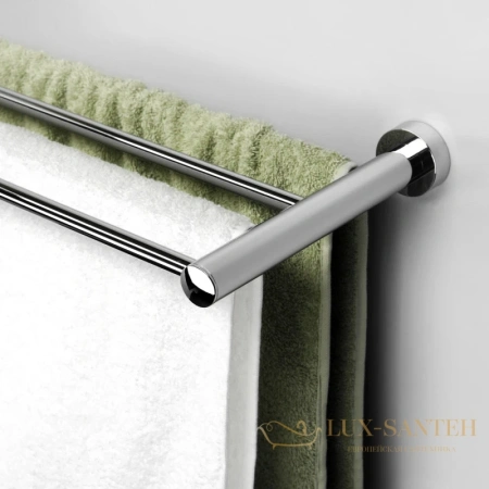 полотенцедержатель wasserkraft donau k-9411 64,5 см, хром