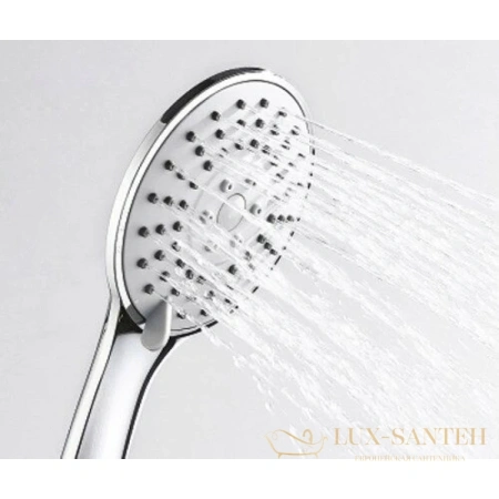 душевой комплект wasserkraft berkel a16031 250х190 мм, хром