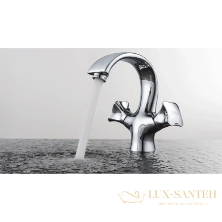 смеситель для раковины d&k hessen.grimm da1382101, хром