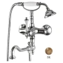 смеситель cezares margot margot-pbv2-02-bi на борт ванны с ручным душем, бронза