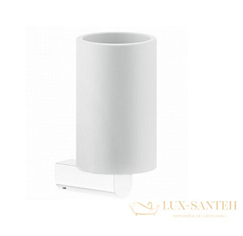 стакан gessi rilievo 59507.279 подвесной, white cn/белый