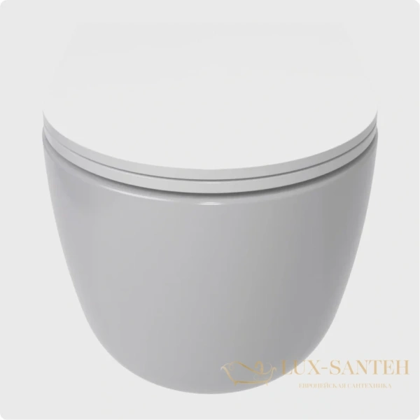 унитаз подвесной безободковый aquame aqm2013pro, смыв торнадо, с быстросъемным сиденьем softclose, белый глянцевый