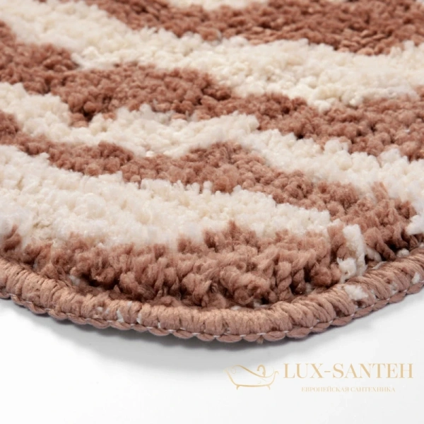 коврик wasserkraft donau bm-9409, кремовый, коричневый