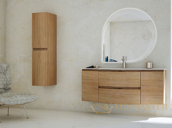подвесной шкаф cezares vague 54835 34 см r, rovere tabacco