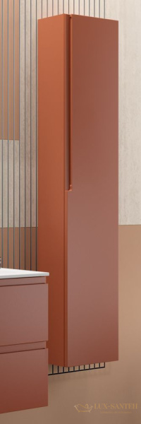 ibc era, ce15d0 х clo, колонна 30 см правая (1 дверь), со скрытой ручкой в верхней части, цвет карамельный матовый лак