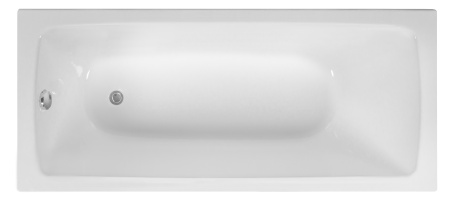 чугунная ванна wotte vector 170x75, vector 1700x750, цвет белый