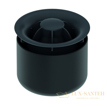 стакан с мембраной (сухой затвор) tece tecedrainpoint s 3695005 для стандартных и вертикальных трапов dn 50/dn 70, черный (отдельно не продается)