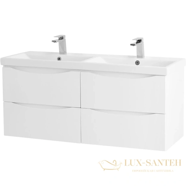 тумба belbagno marino marino-cer-1200-4c-so-2-bo-p 117,2 см, bianco opaco