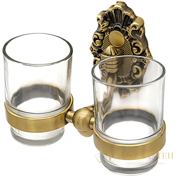 стакан для зубных щеток milacio valls mc.923.br, бронза