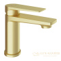 смеситель для раковины aqueduto linha m, lin0250, золото шлифованное