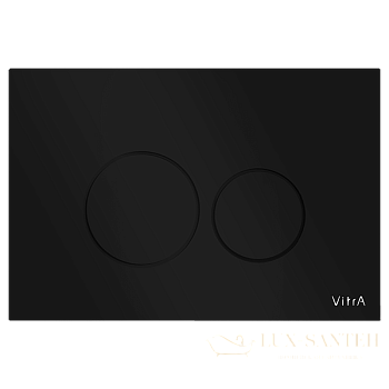 смывная клавиша vitra vetro 740-1601, черный
