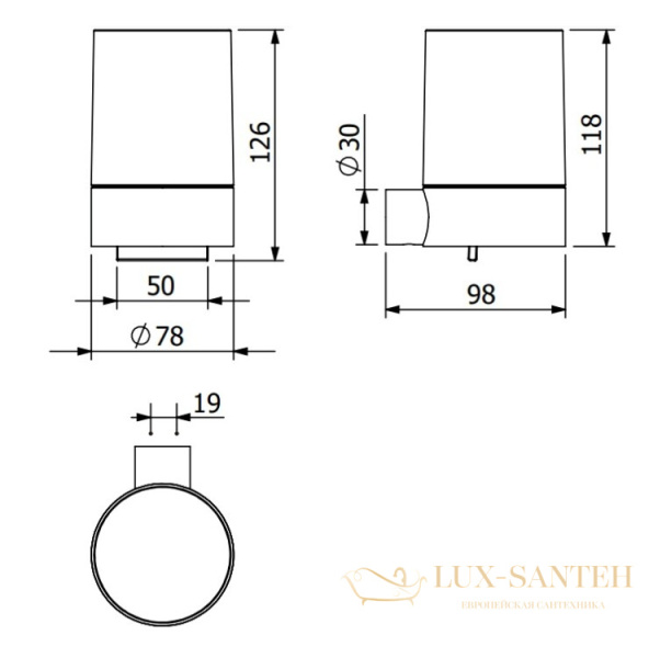 дозатор для жидкого мыла подвесной kludi vela r, 5897605, 150 мл, хром глянцевый