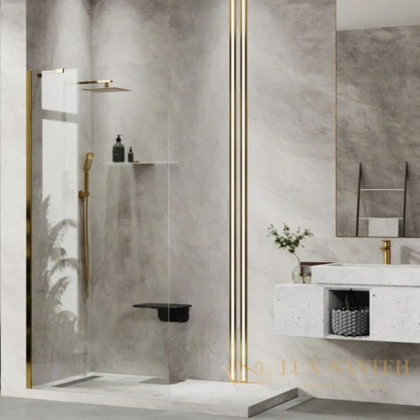 неподвижная перегородка wasserkraft aisch 55w39 90 см 