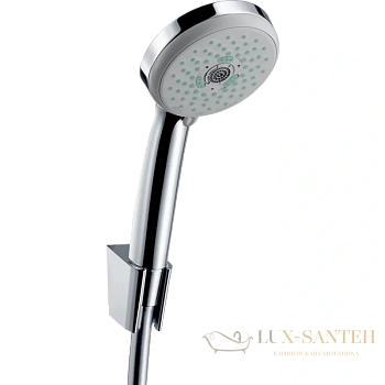 душевой набор hansgrohe croma 100 27593000, multi с держателем и шлангом 125 см, хром