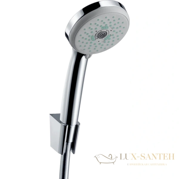 душевой набор hansgrohe croma 100 27593000, multi с держателем и шлангом 125 см, хром
