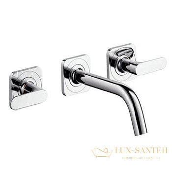 смеситель встраиваемый для раковины, axor citterio m, 34313000, с донным клапаном (внешняя часть), хром