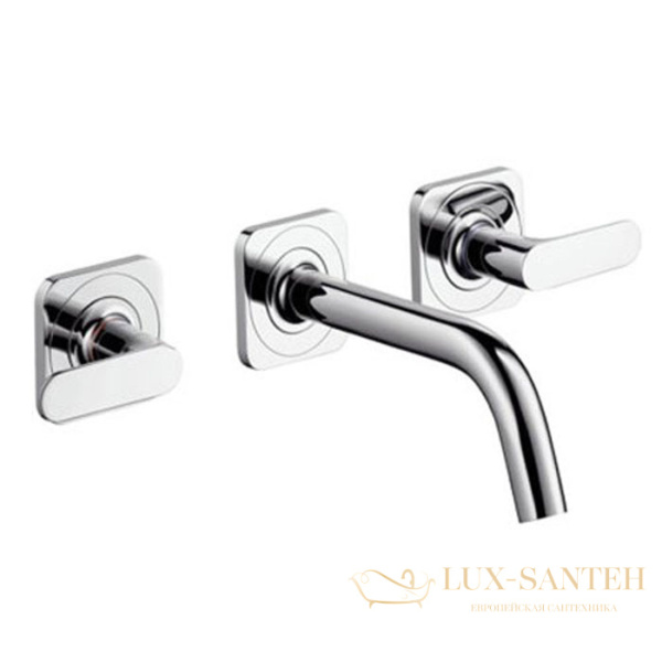 смеситель встраиваемый для раковины, axor citterio m, 34313000, с донным клапаном (внешняя часть), хром