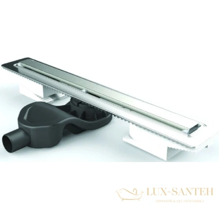 душевой канал berges c1 brise 090128 300 мм, матовый хром