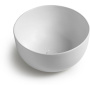 раковина круглая white ceramic dome w0307fm накладная ø44,5x24 см, серый матовый