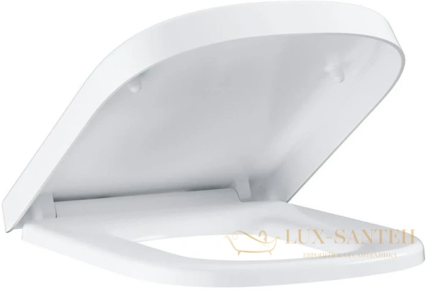 сиденье с крышкой grohe euro ceramic 39330002, с микролифтом, быстросъемное, белый