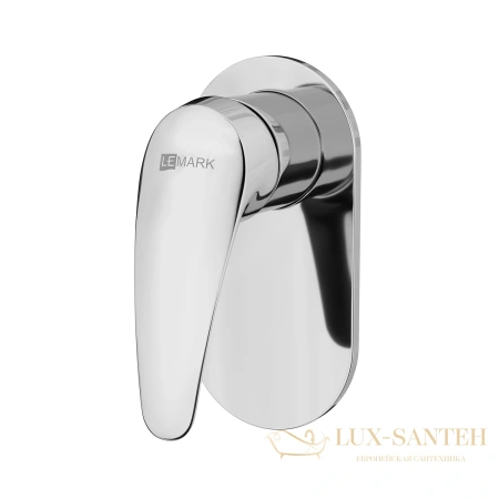 смеситель для душа встраиваемый lemark linara lm0423c, хром