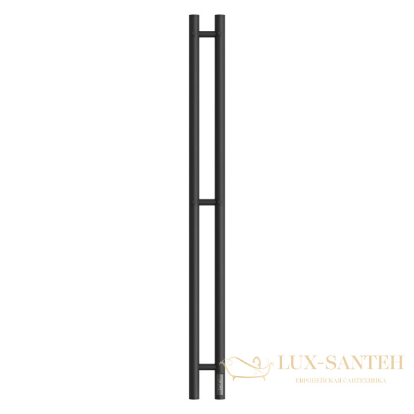 полотенцесушитель 80x1200 электрический point деметра pn12812b п3 диммер справа, черный