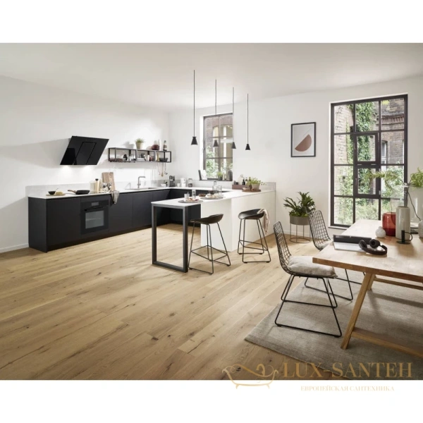 смеситель для кухни hansgrohe m54 talis 270 с вытяжным душем, sbox сталь (72809800)