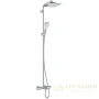 душевая стойка hansgrohe crometta e 240 1jet showerpipe 27298000 хром