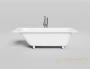 ванна salini orlanda 102021m s-stone 170x70 см, белый