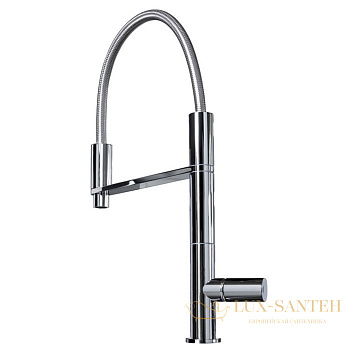 cмеситель для кухни nomos fima carlo frattini kitchen, f7097cr, поворотный излив, хром