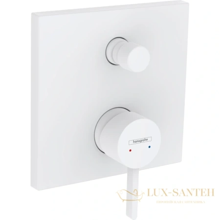 смеситель для ванны hansgrohe finoris 76416700, белый матовый