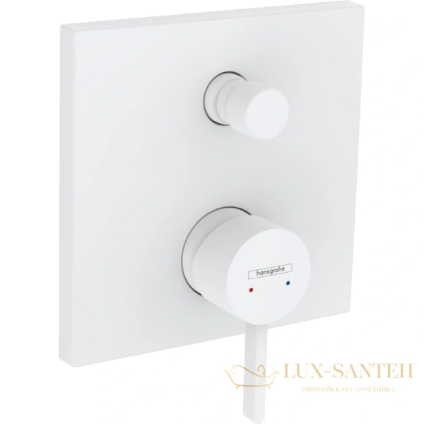 смеситель для ванны hansgrohe finoris 76416700, белый матовый