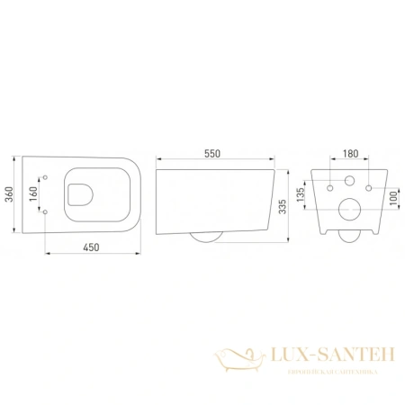 комплект: подвесной унитаз berges floe 043223 + система инсталляции berges novum f3, белый, клавиша хром