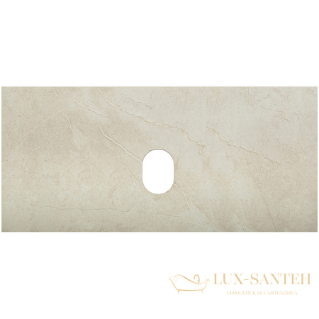 столешница под раковину belbagno kep-100-mco-w0 100 см, marmo crema opaco