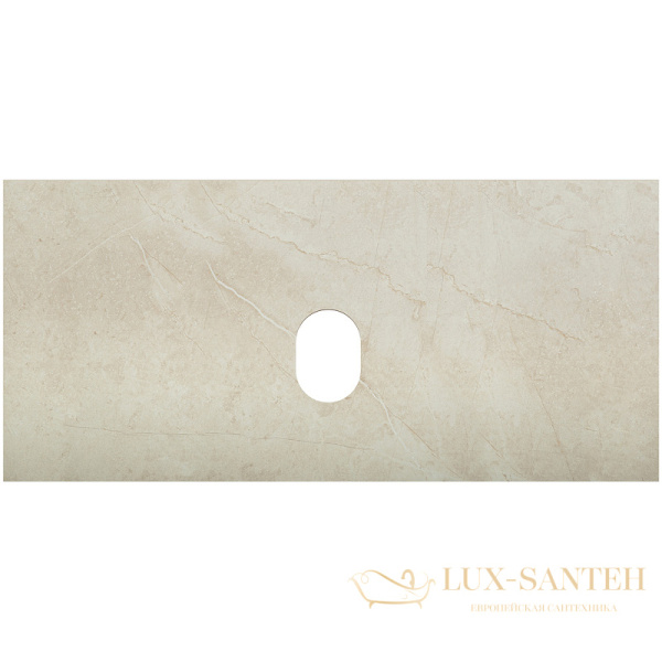 столешница под раковину belbagno kep-90-mco-w0 90 см, marmo crema opaco