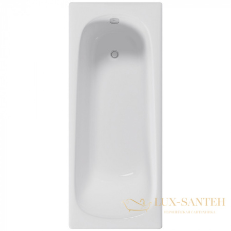 ванна чугунная delice continental 160х70 dlr230626, белый глянцевый