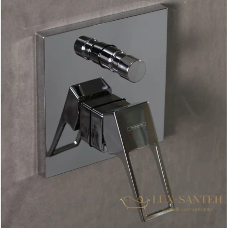 смеситель для ванны hansgrohe metropol 74545000 (внешняя часть), хром