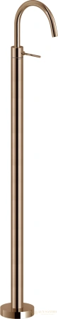 напольный смеситель для раковины nobili velis, ve125189/3rcp red canyon, бежевый